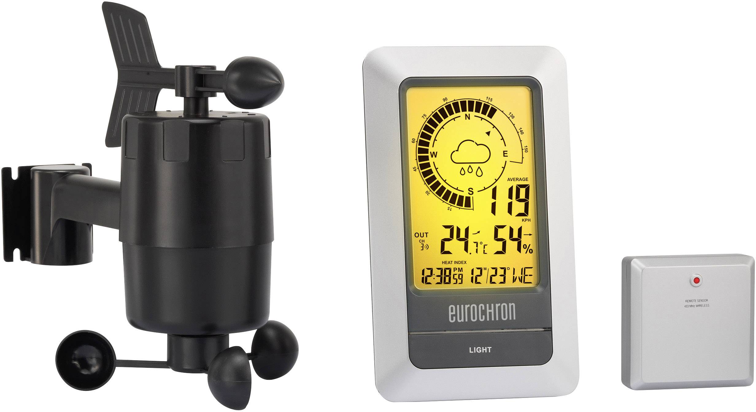 Eurochron EWM001 EWM001 Funk-Wetterstation