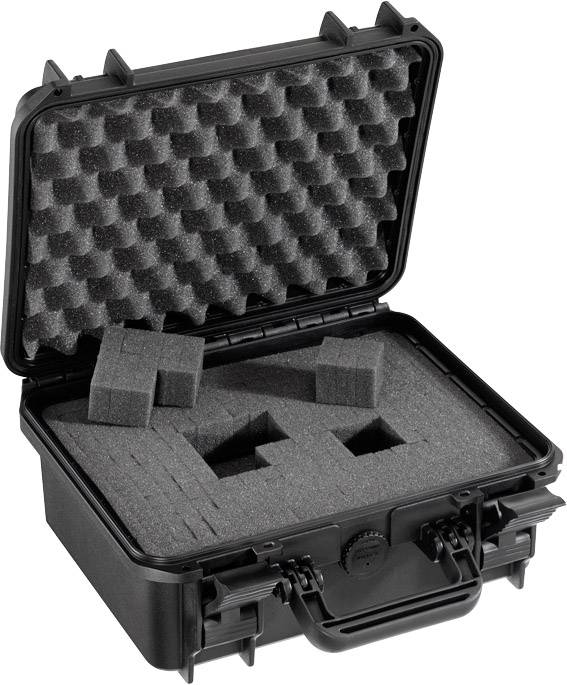 Perel Outdoor Koffer (B x H x T) 336 x 148 x 300 mm Schwarz HC300S