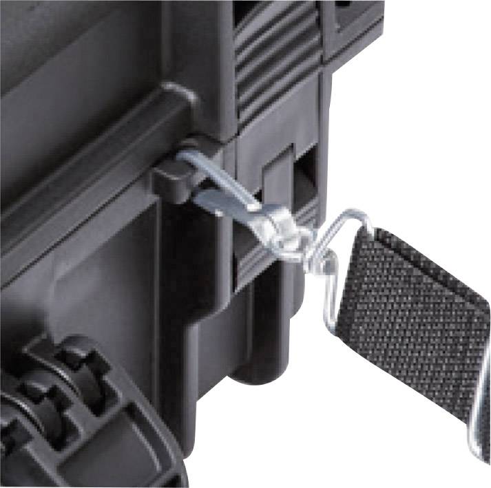 Perel Outdoor Koffer (B x H x T) 336 x 148 x 300 mm Schwarz HC300S