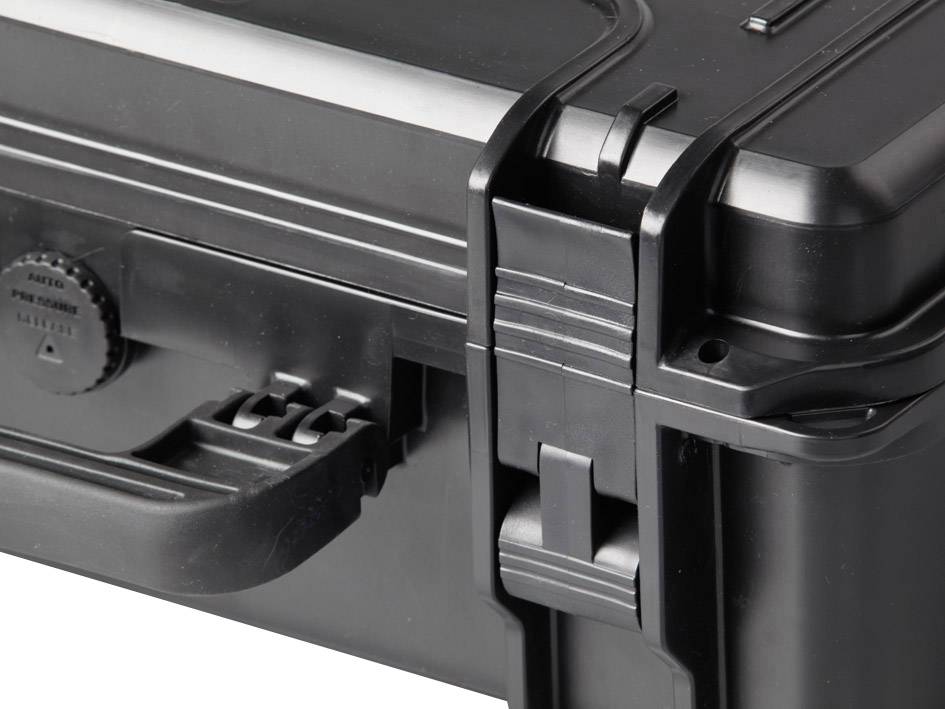 Perel Outdoor Koffer (B x H x T) 464 x 176 x 366 mm Schwarz HC430S