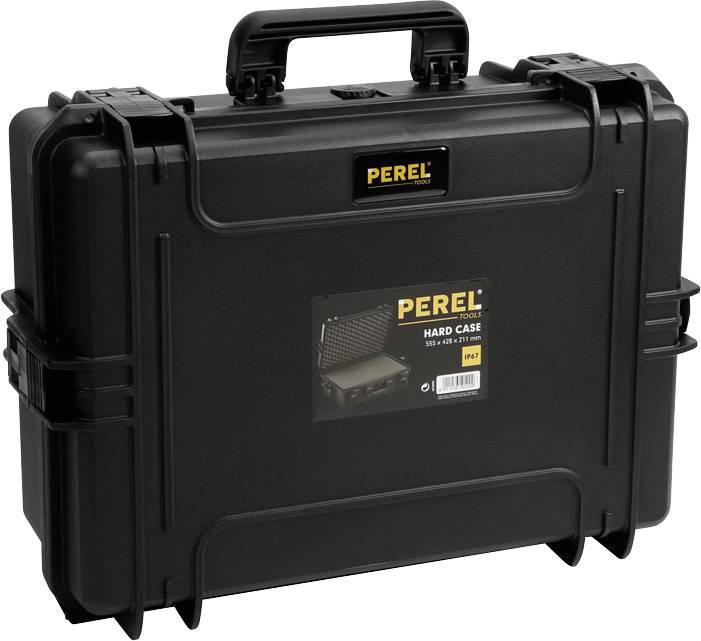 Perel Outdoor Koffer (B x H x T) 594 x 270 x 473mm Schwarz HC540SH245