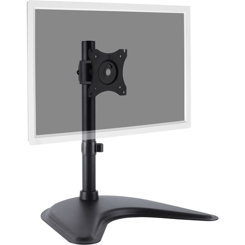 Digitus DA-90346 simple Support sur pied pour écran 38,1 cm (15") - 68,6 cm (27") noir réglable en hauteur, inclinable, mobile