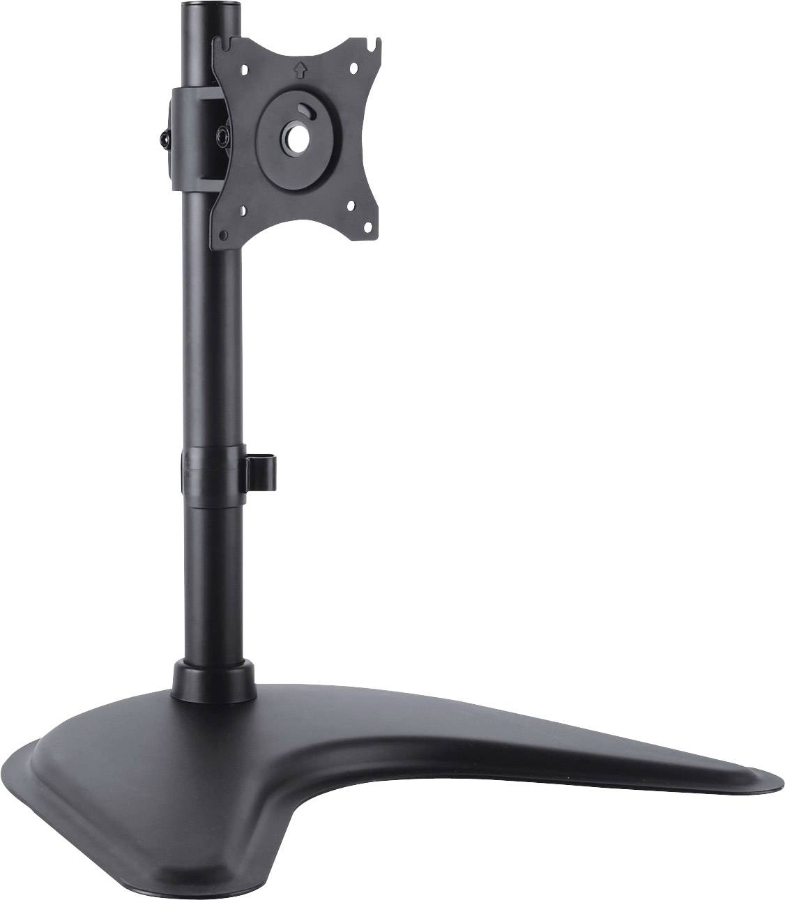 Digitus DA-90346 Monitor-Standfuß 1 Display(s) 38,1 cm (15") - 68,6 cm (27") Schwarz Höhenverstellbar, Neigbar, Schwenkbar, Rotierbar
