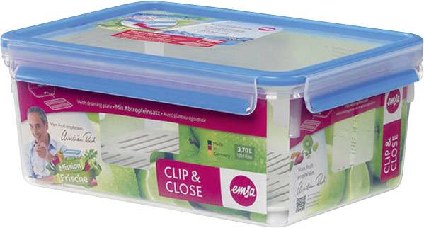 Emsa Vorratsdose "Clip & Close 3D", 3.7 L