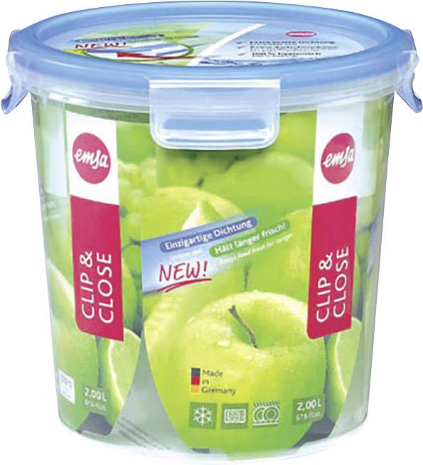 Emsa Vorratsdose "Clip & Close 3D Perfect Clean", 2 L