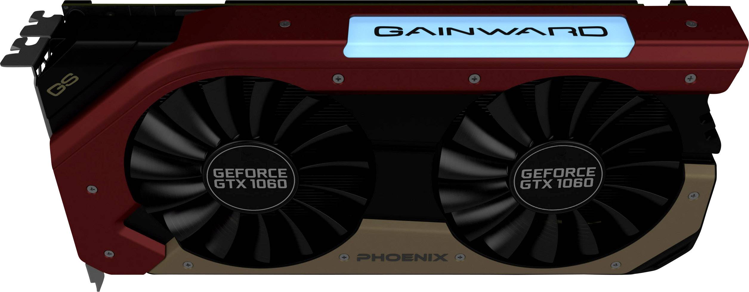 Gainward Grafikkarte Nvidia GeForce GTX1060 Phoenix GS 6GB GDDR5-RAM PCIe x16 HDMI®, DisplayPort, DVI