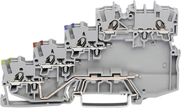 WAGO 2000-5410 Initiatorenklemme 7mm Zugfeder Grau 50St.