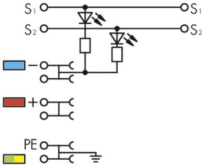 WAGO 2000-5417/1102-950 Initiatorenklemme 7mm Zugfeder Grau 50St.