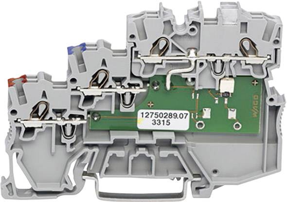 WAGO 2000-5311/1102-950 Initiatorenklemme 7mm Zugfeder Grau 50St.