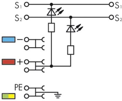 WAGO 2000-5417/1101-951 Initiatorenklemme 7mm Zugfeder Grau 50St.