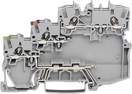 WAGO 2000-5317/101-000 Aktorenklemme 7 mm Zugfeder Grau 50 St.