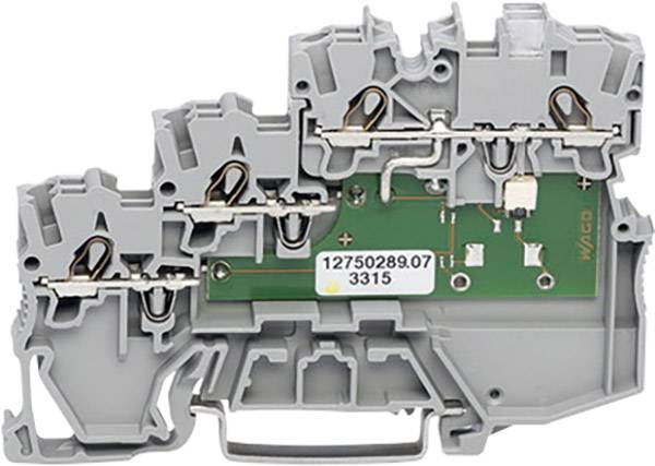 WAGO 2000-5310/1101-951 Aktorenklemme 7mm Zugfeder Grau 50St.