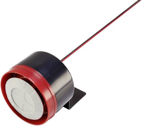 Piezo-Signalgeber Geräusch-Entwicklung: 105 dB Spannung: 24V Sirenenton 1St.