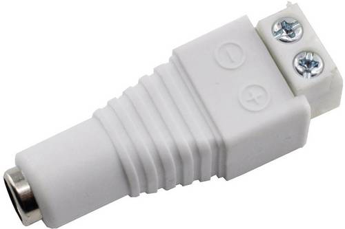 TRU COMPONENTS DC14-F-WT Niedervolt-Steckverbinder Buchse, gerade 5.5 mm 2.1 mm 1 St.