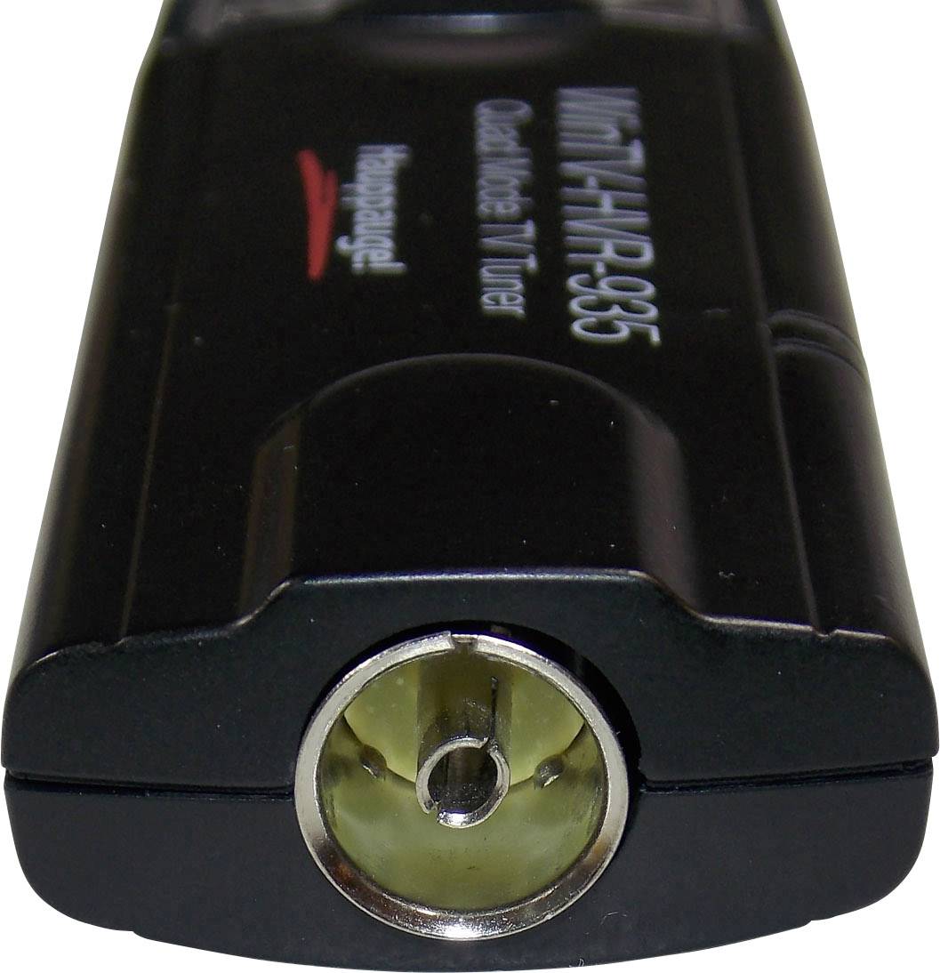 Hauppauge WinTV-HVR-935HD TV-Stick Aufnahmefunktion, mit DVB-T Antenne, mit Fernbedienung Anzahl Tuner: 1
