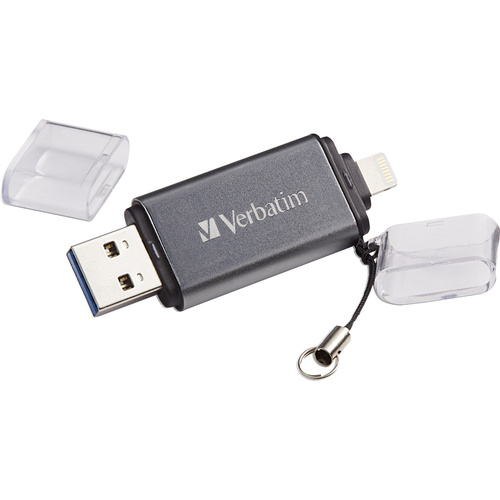 Verbatim iStore 'n' Go USB-Zusatzspeicher Smartphone/Tablet 16GB Apple Lightning, USB 3.0