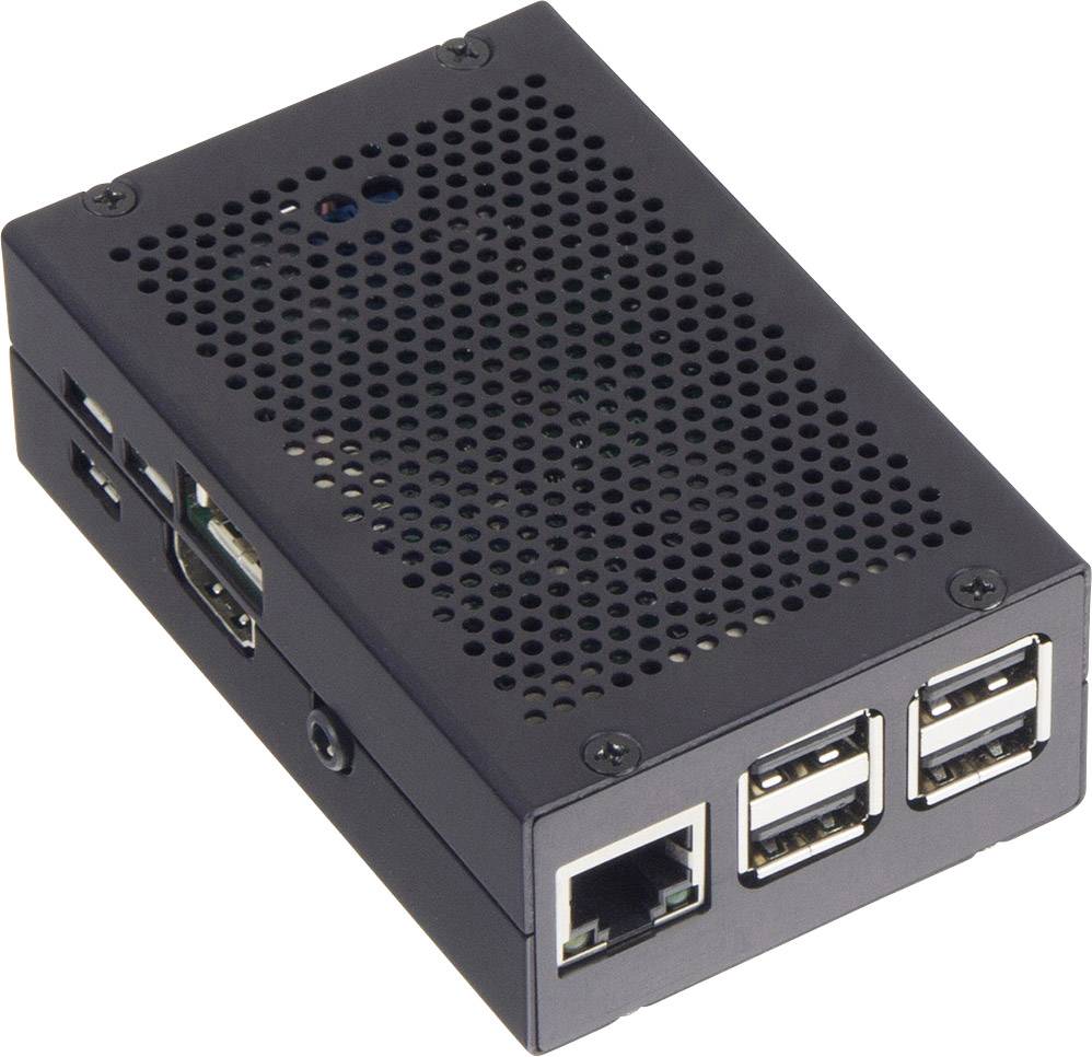 Joy-it UVP Raspberry Pi® 3 B 1 GB 4 x 1.2 GHz inkl. Raspberry Pi® USV, inkl. Gehäuse, inkl. Noobs
