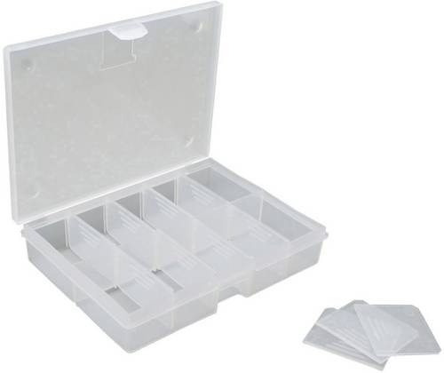 VISO Sortimentsbox (L x B x H) 130 x 100 x 30 mm Anzahl Fächer: 10 Inhalt 1 St.