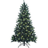 Xenotec PE-BM180 Künstlicher Weihnachtsbaum mit Beleuchtung Tanne Warmweiß LED Grün EEK: G (A - G) mit Ständer 180cm Xenotec PE-BM180 Künstlicher Weihnachtsbaum mit Beleuchtung Tanne Warmweiß LED Grün EEK: G (A - G) mit Ständer 180cm