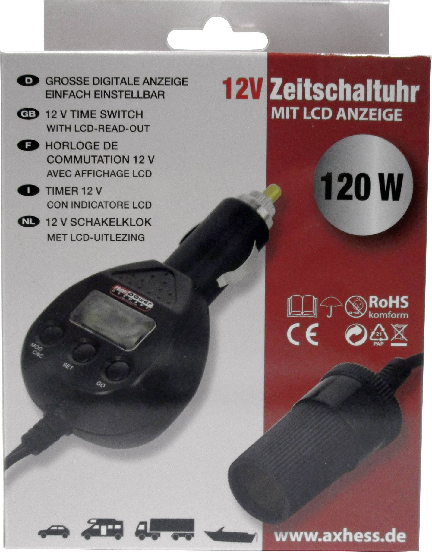 Profi Power 2.440.007 Zeitschaltuhr 12V