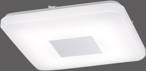 LeuchtenDirekt Lavinia 14221-16 LED-Deckenleuchte Weiß 40W Dimmbar, Leuchtfarbe einstellbar, Mit Fe