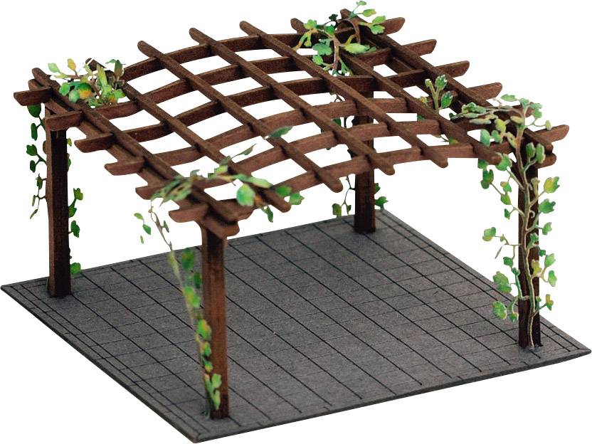 NOCH Laser-Cut minis® 0014363 H0 Laser‑Cut minis® Laube Lasercutbausatz