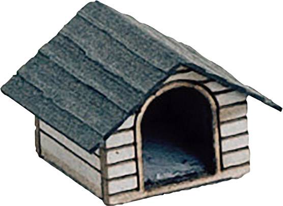 NOCH Laser-Cut minis® 0014364 H0 Laser-Cut minis® 3er-Set Hundehütten Lasercutbausatz