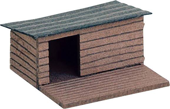 NOCH Laser-Cut minis® 0014364 H0 Laser-Cut minis® 3er-Set Hundehütten Lasercutbausatz