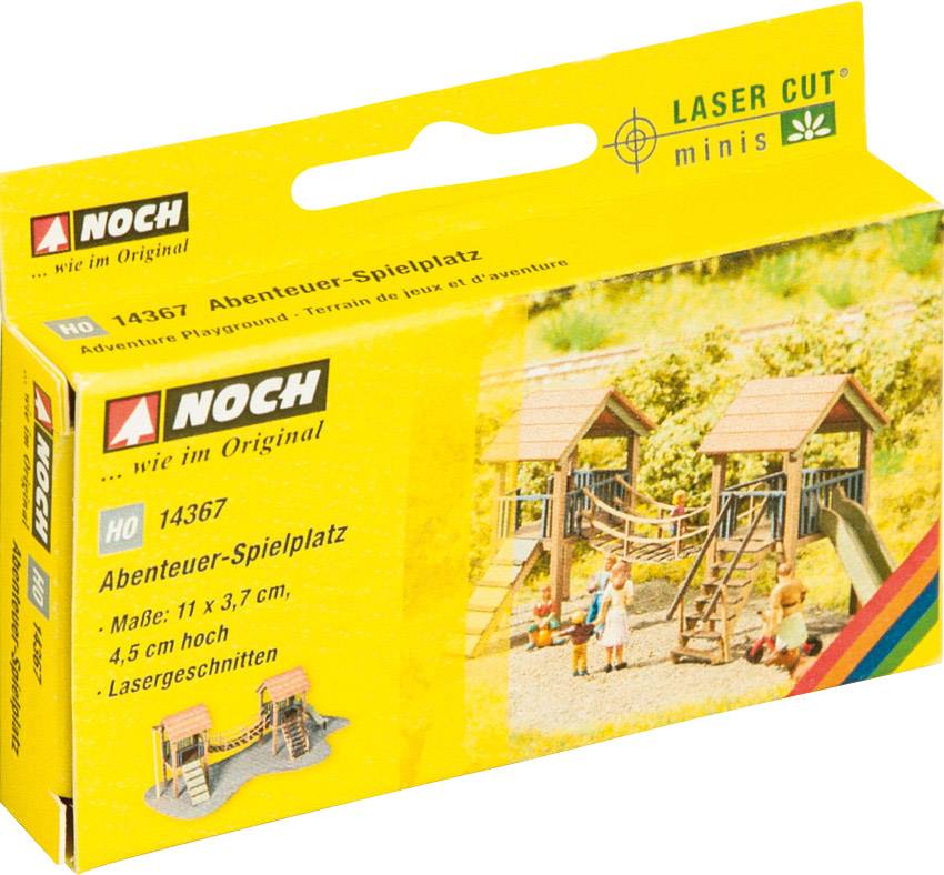 NOCH Laser-Cut minis® 0014367 H0 Laser-Cut minis® Abenteuer Spielplatz Lasercutbausatz