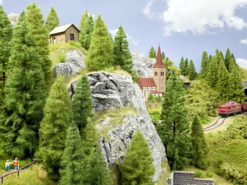 0024521 Baumpackung Fichte 140 bis 200mm Mittelgrün 5St.