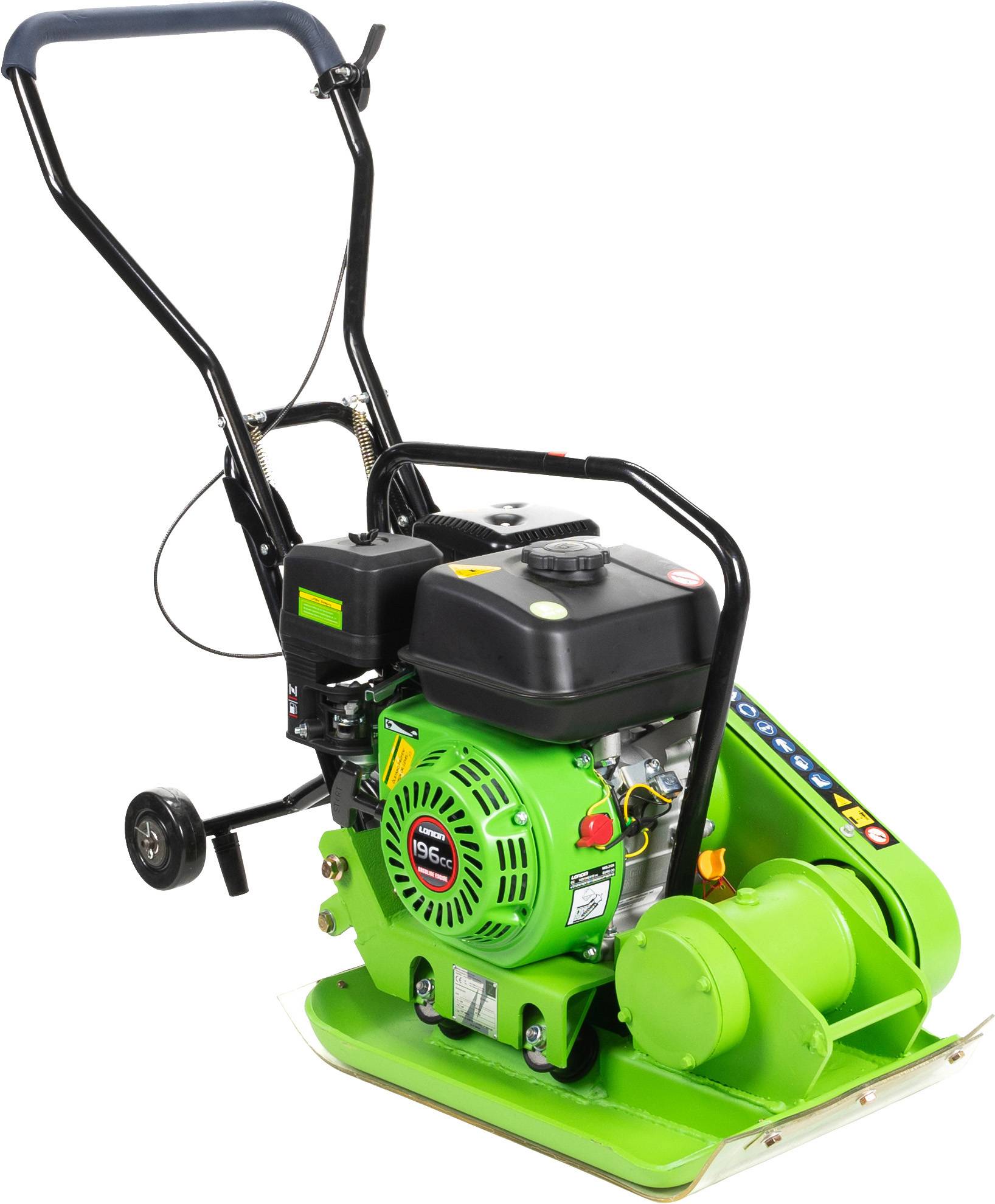 Zipper ZI-RPE60 Rüttelplatte 5600 vpm Plattengröße (fx) (L x B) 510 x 350mm