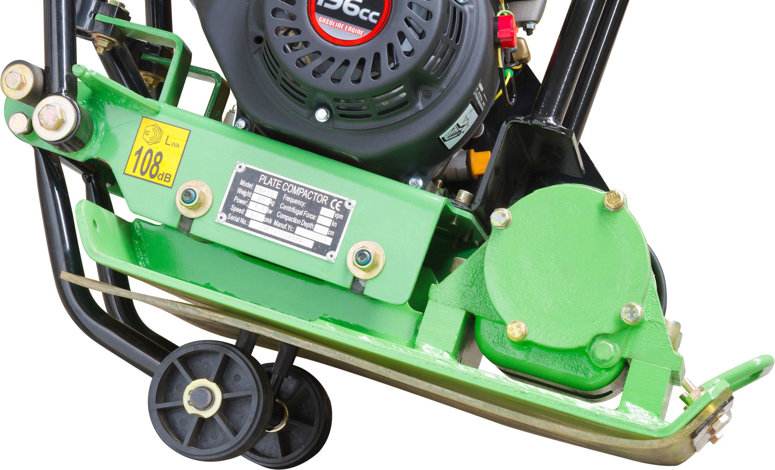 Zipper ZI-RPE60C Rüttelplatte 5600 vpm Plattengröße (fx) (L x B) 430 x 310mm