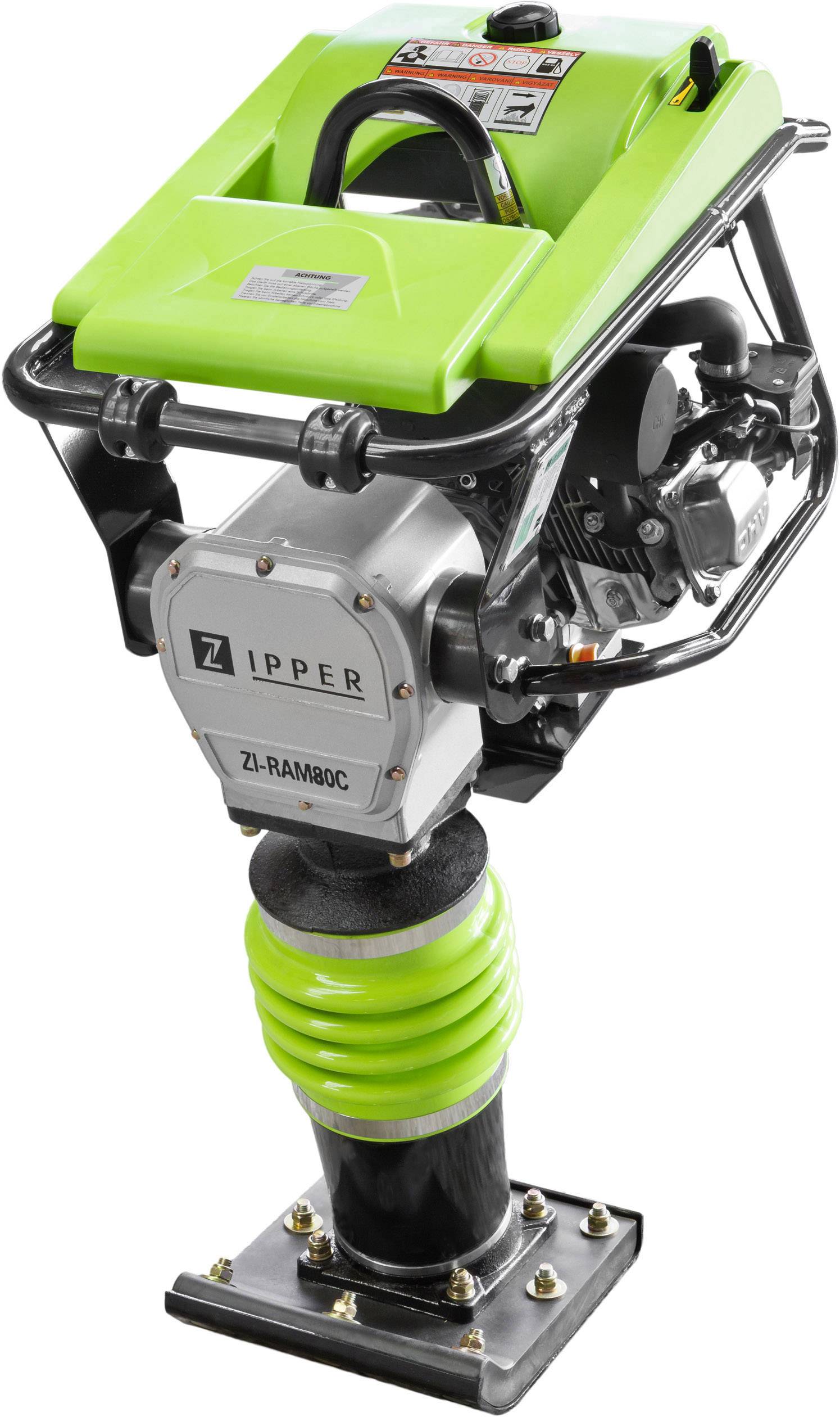Zipper ZI-RAM80C Vibrationsstampfer Plattengröße (fx) (L x B) 360 x 285mm
