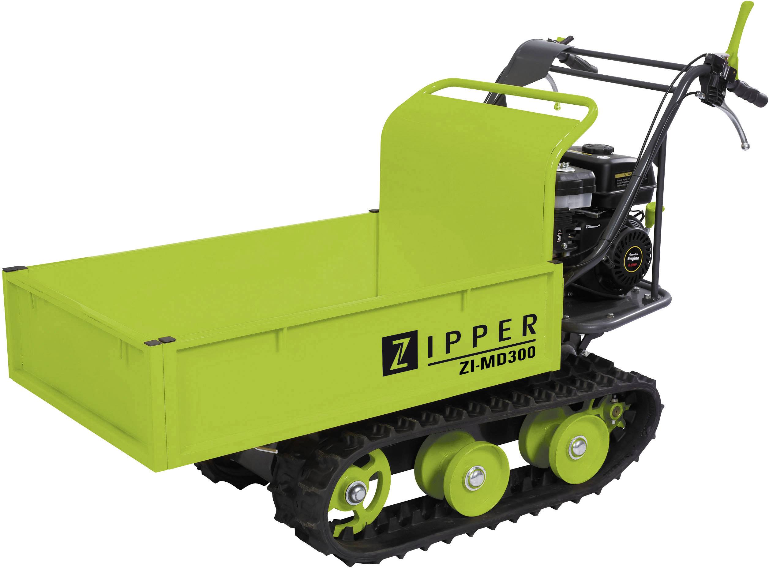 Zipper ZI-MD300 Miniraupendumper inkl. Schneeschild 4.8kW Ladekapazität (max.) 300kg