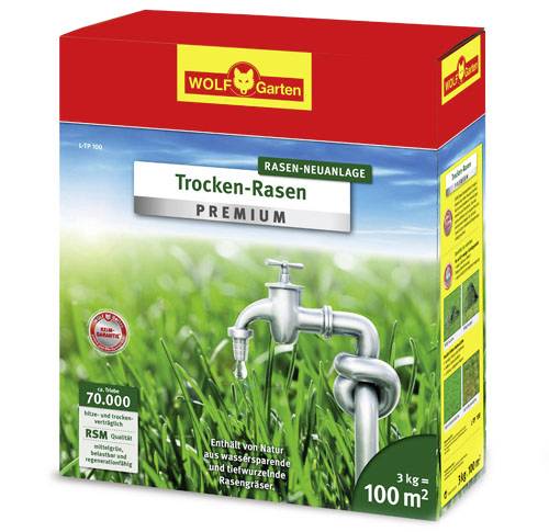 Wolf Garten 3824640 Trocken-Rasen L-TP 100 1 St.