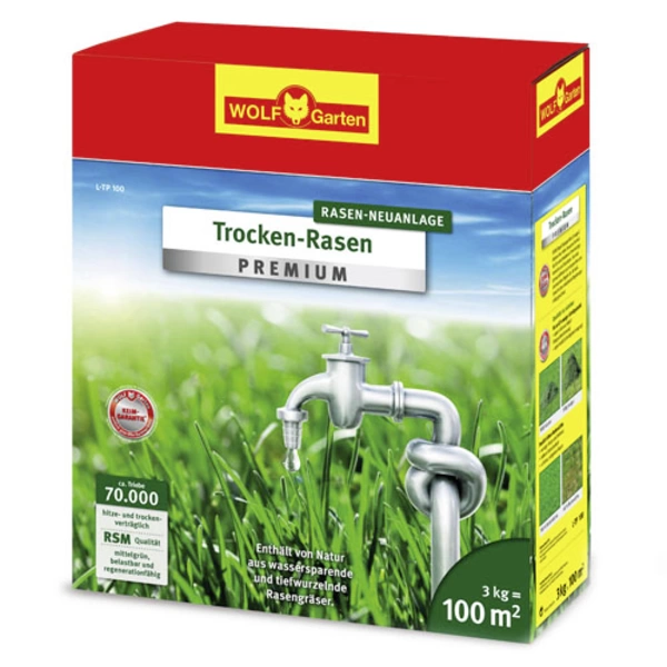 Wolf Garten 3824640 Trocken-Rasen L-TP 100 1 St. Wolf Garten 3824640 Trocken-Rasen L-TP 100 1 St.