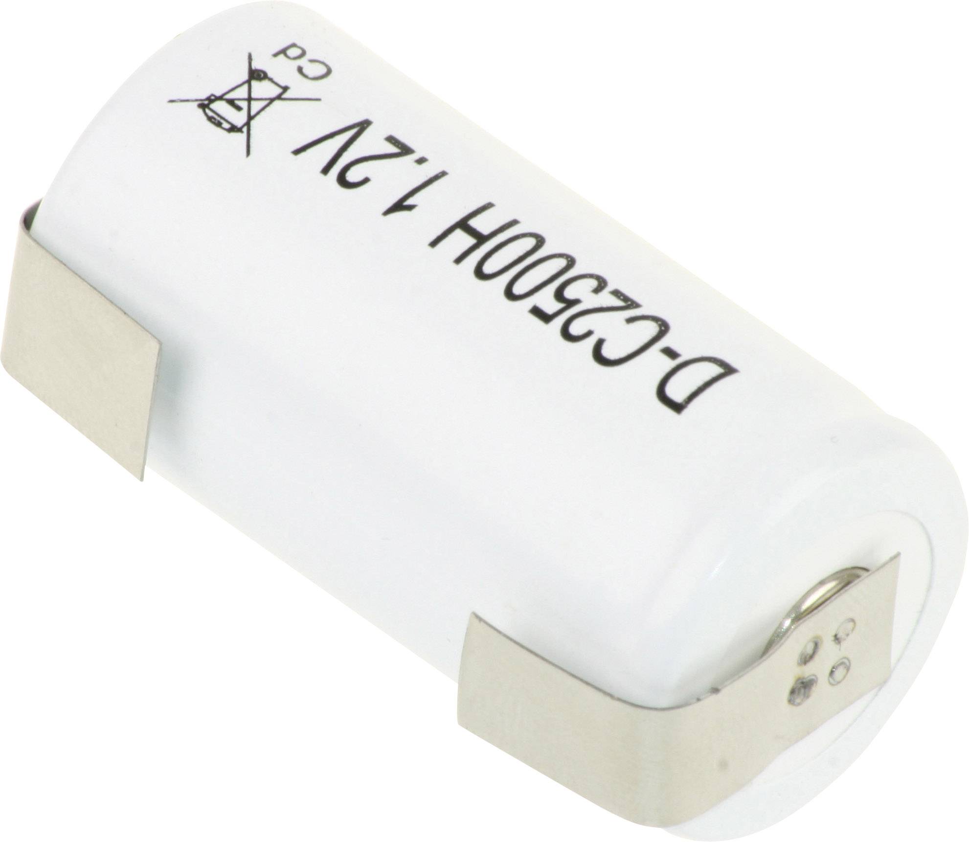 Mexcel D-C2500B Spezial-Akku Baby (C) U-Lötfahne, Flat-Top NiCd 1.2V 2500 mAh 1St.