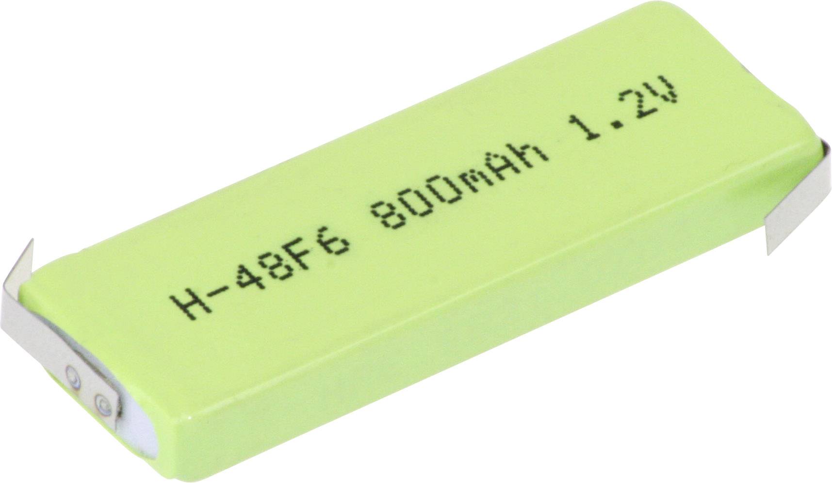 Mexcel HPE-F6-800 Spezial-Akku Prismatisch Z-Lötfahne NiMH 1.2V 770 mAh 1St.