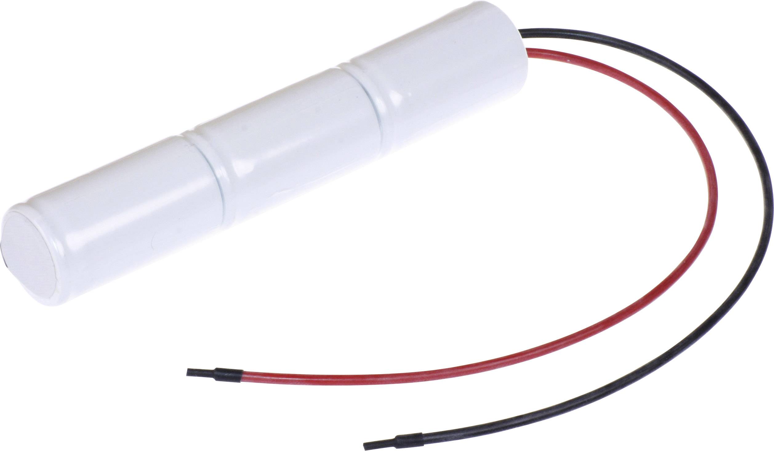 Mexcel Inline L1x3 Akkupack 3x Mono (D) hochtemperaturfähig, Kabel, Flat-Top NiCd 3.6V 4000 mAh