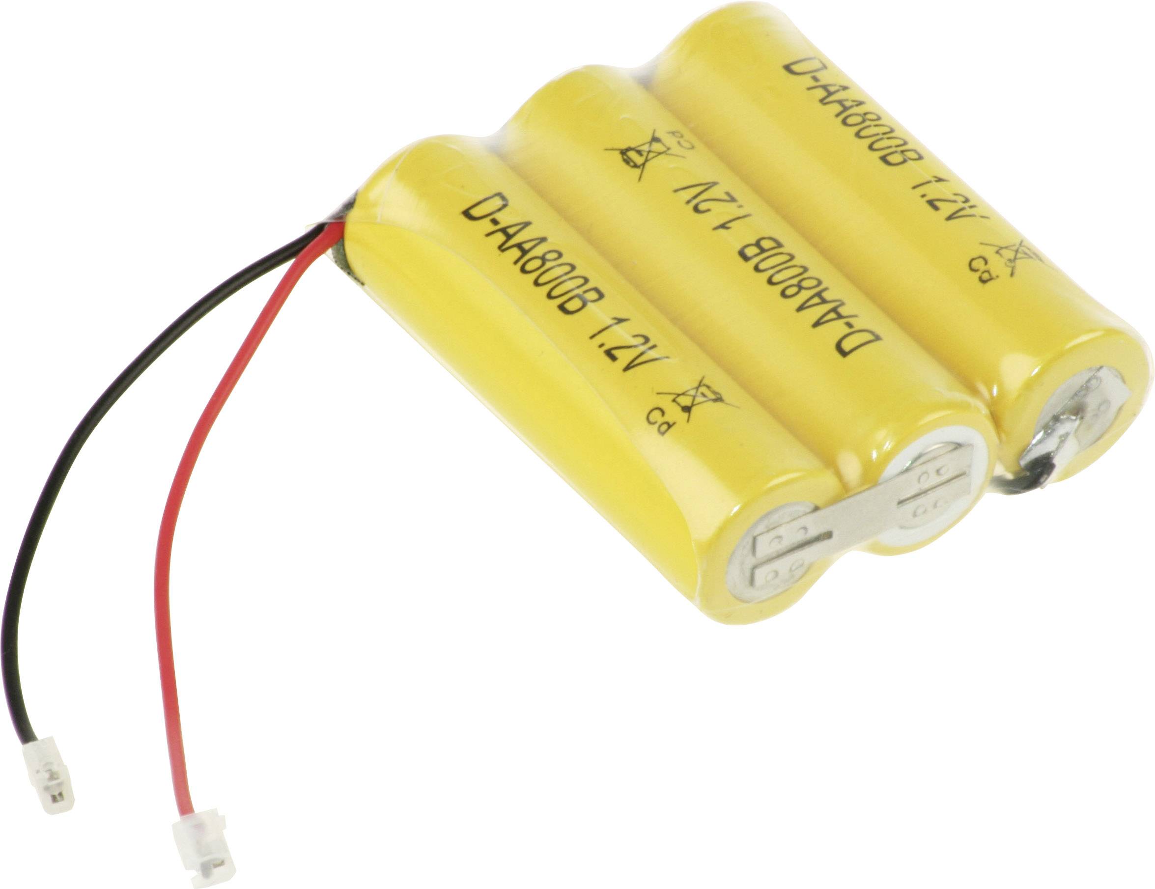 Mexcel Reihe F1x3 Akkupack x Mignon (AA) Stecker NiCd 3.6V 800 mAh