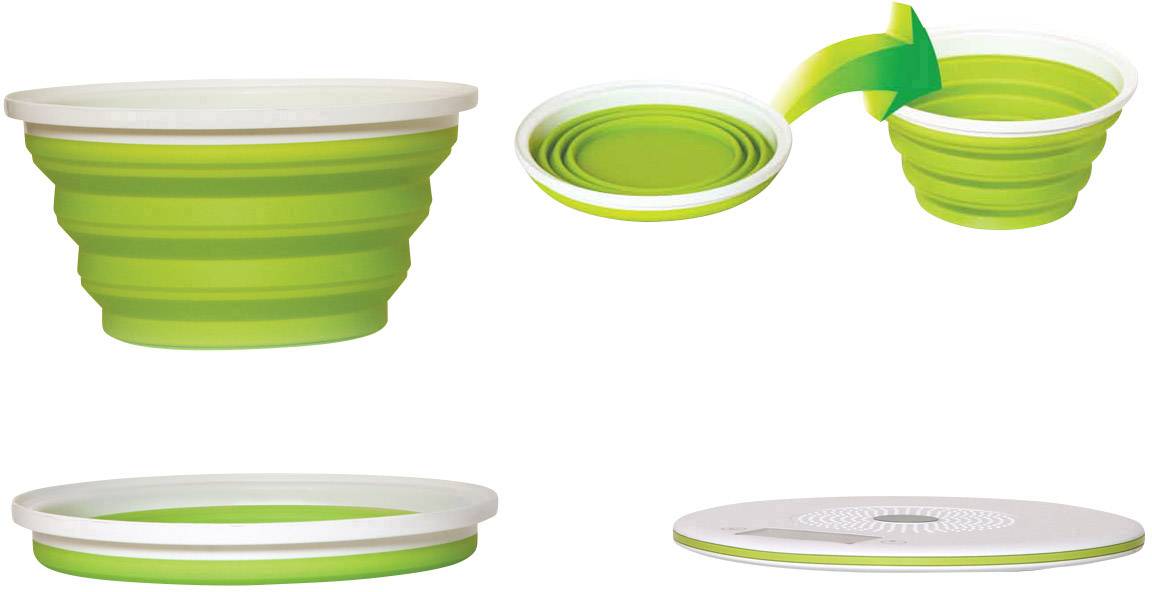 TKG Team Kalorik TKG EKS 1004 Digitale Küchenwaage digital, mit Messschale Wägebereich (max.)=5kg Apfelgrün