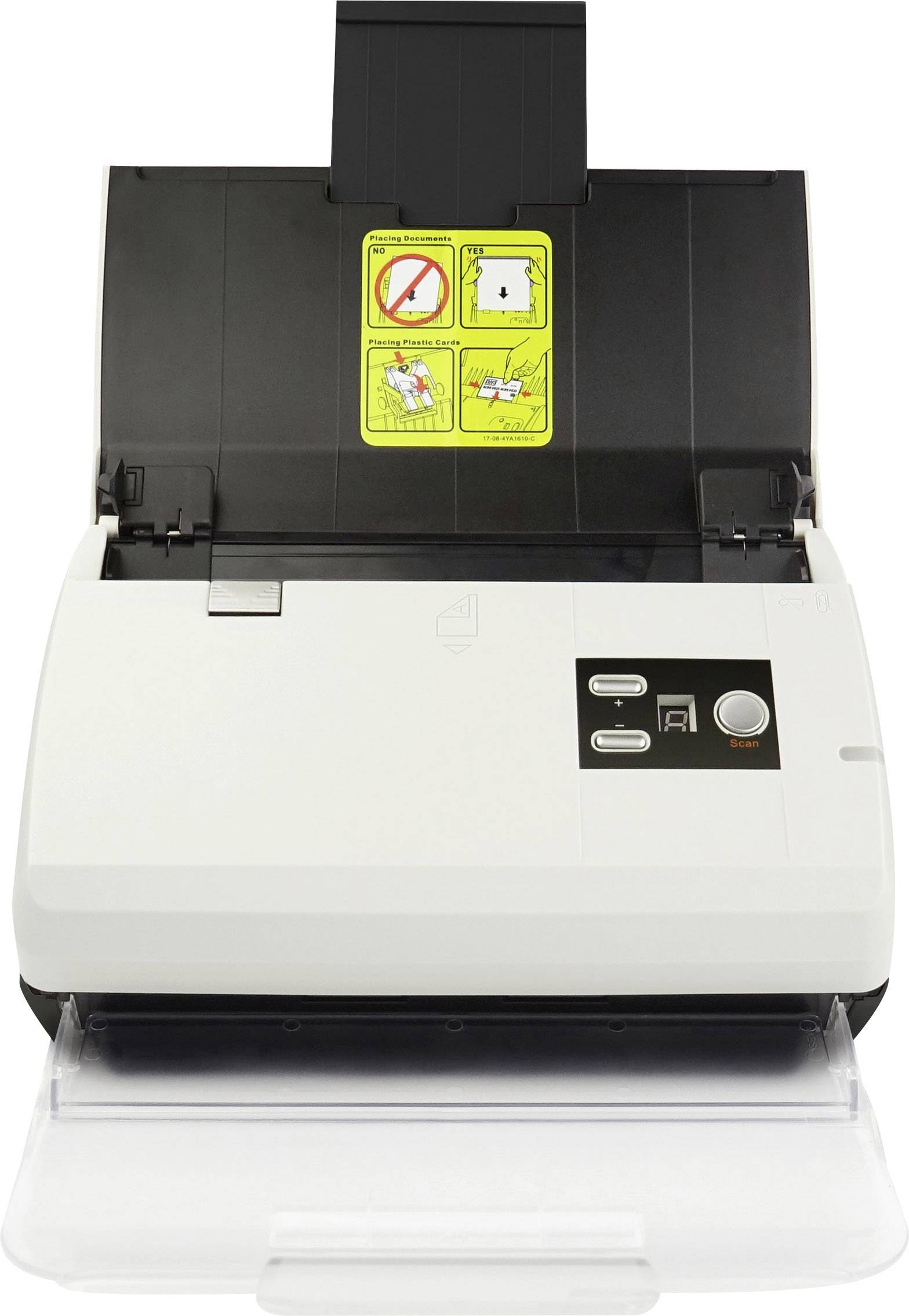 Plustek SmartOffice PS30D Duplex-Dokumentenscanner A4 600 x 600 dpi 30 Seiten/min, 60 Bilder/min USB