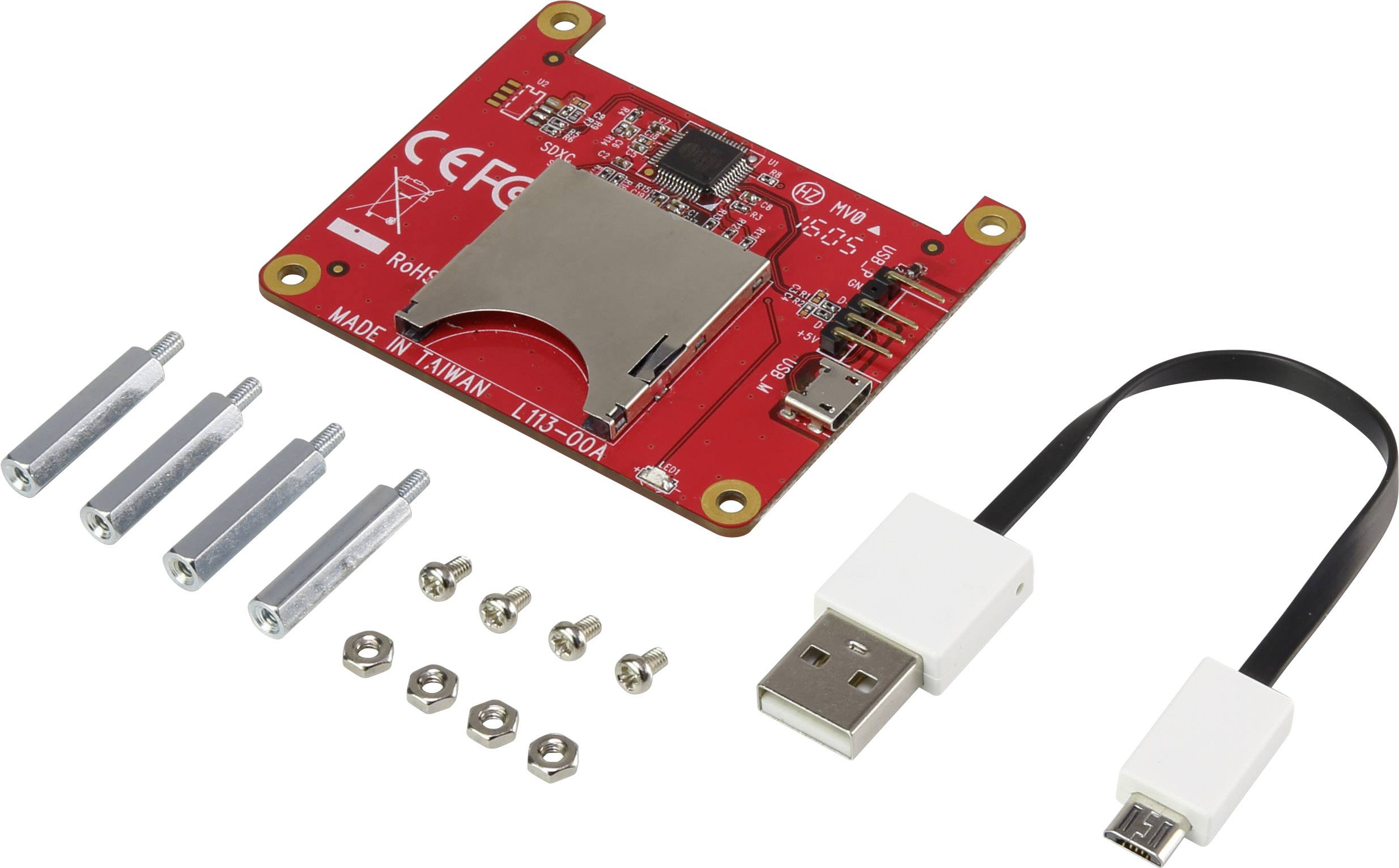 SDXC Erweiterungsplatine für den Raspberry Pi