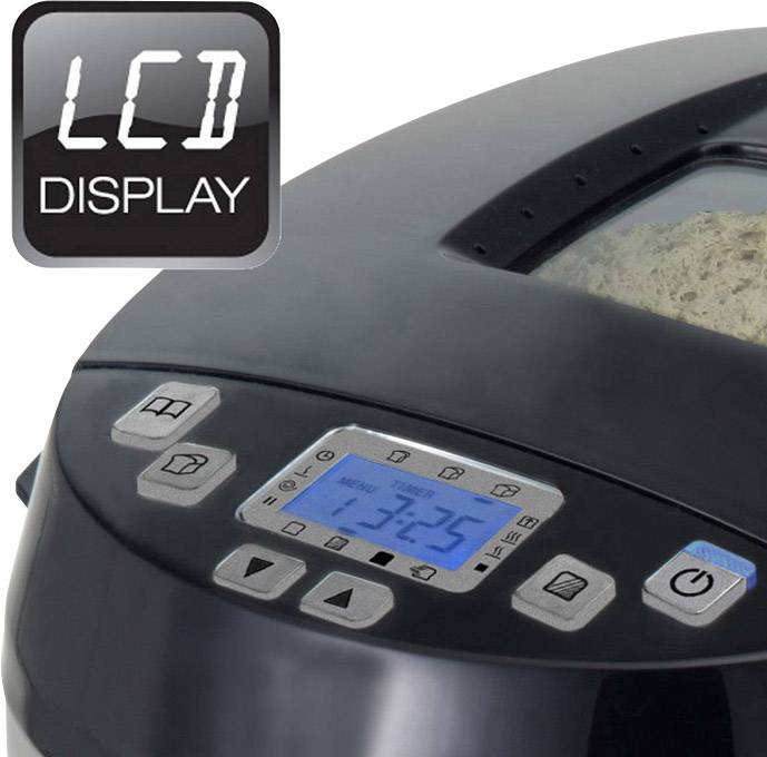 BEEM Multi-Back Topclass 5in1 Brotbackautomat Multifunktion, Timerfunktion Edelstahl