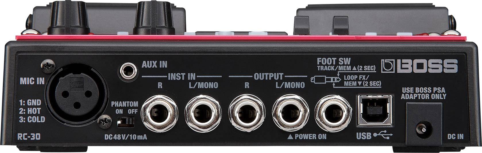 BOSS RC-30 Gitarreneffekt Loop-Pedal