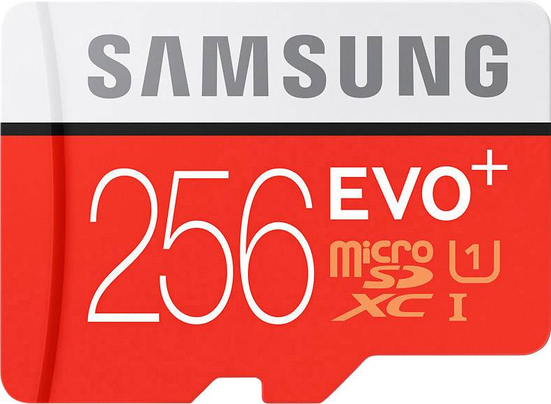 Samsung EVO Plus microSDXC-Karte 256 GB Class 10, UHS-I