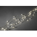 Konstsmide 6371-160 LED-Lametta Sterne Warmweiß LED Transparent
