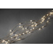 Konstsmide 6372-160 LED-Lametta Sterne Warmweiß LED Transparent