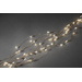 Konstsmide 6370-160 LED-Lametta Sterne Warmweiß LED Transparent