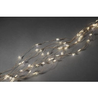 Konstsmide 6370-160 LED-Lametta Sterne Warmweiß LED Transparent Konstsmide 6370-160 LED-Lametta Sterne Warmweiß LED Transparent